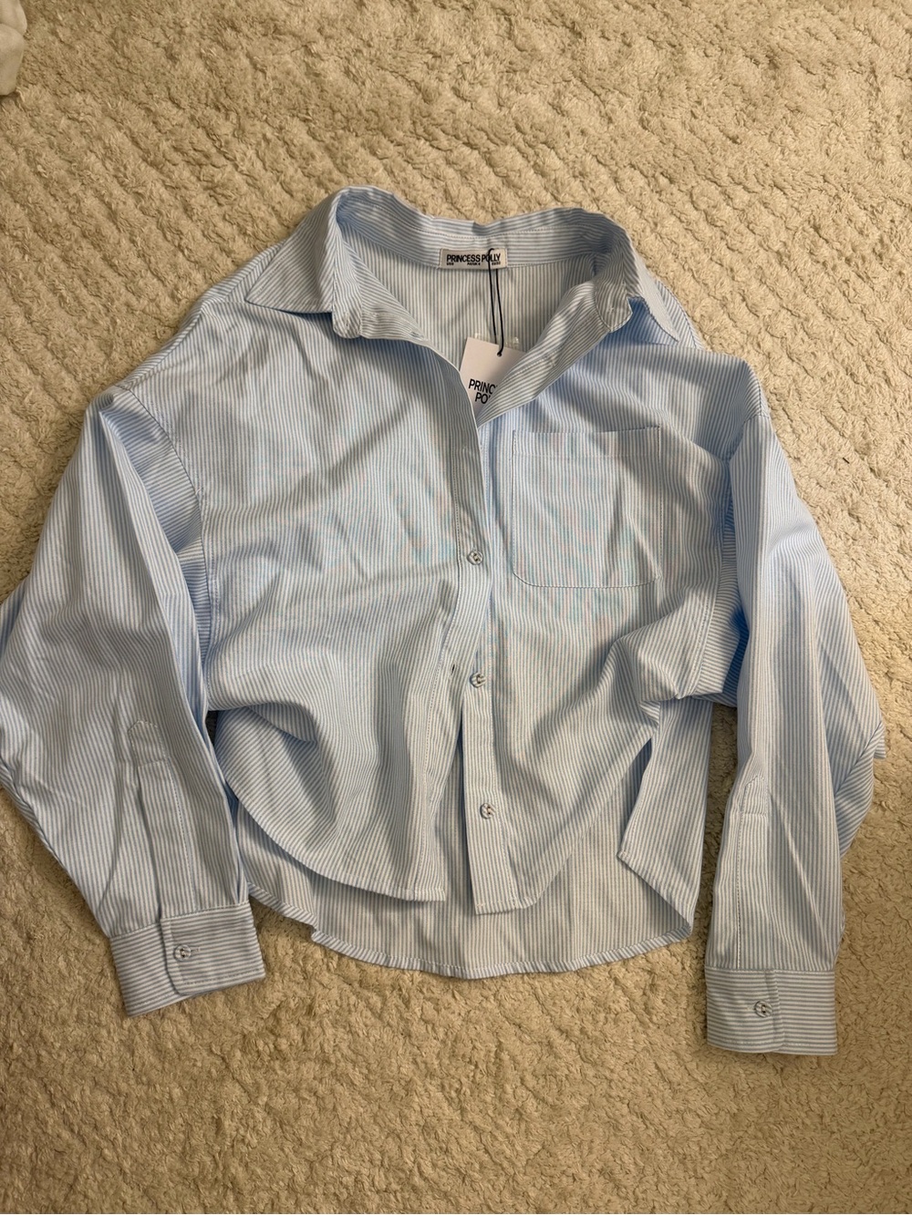 Princess Polly striped button up
